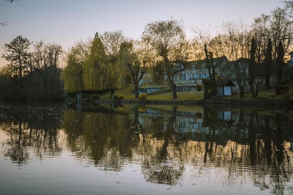 Le Chalet Du Bout Du Monde, En Bord De Riviere ! Grez-sur-Loing Ngoại thất bức ảnh
