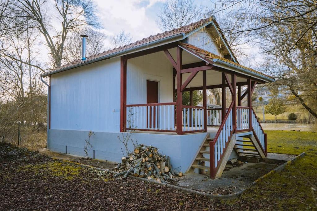 Le Chalet Du Bout Du Monde, En Bord De Riviere ! Grez-sur-Loing Ngoại thất bức ảnh