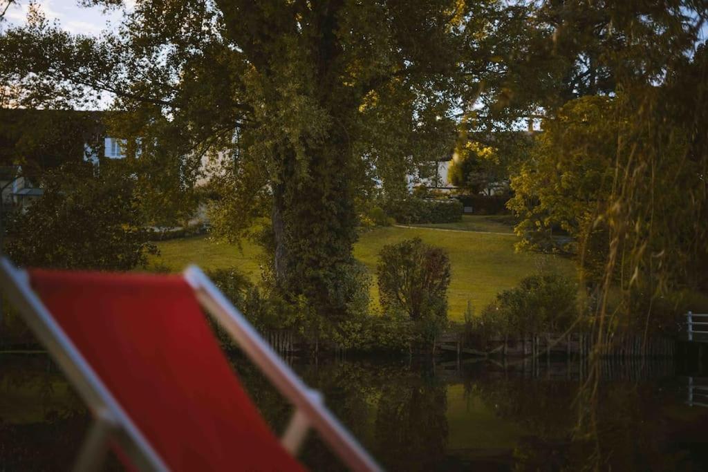 Le Chalet Du Bout Du Monde, En Bord De Riviere ! Grez-sur-Loing Ngoại thất bức ảnh