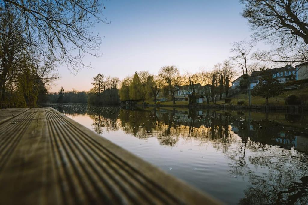 Le Chalet Du Bout Du Monde, En Bord De Riviere ! Grez-sur-Loing Ngoại thất bức ảnh